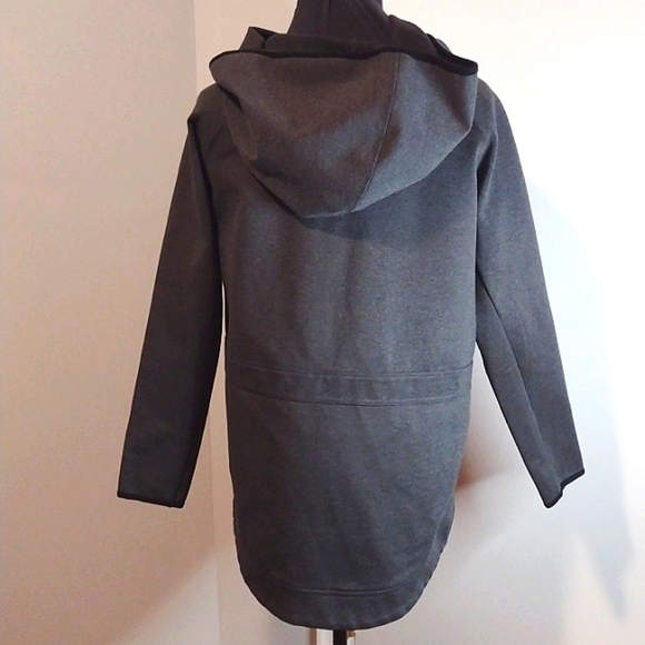 Nom Maternity Black Rainier Fleece Lined Zip Hoodie Size L - Picture 6 of 10